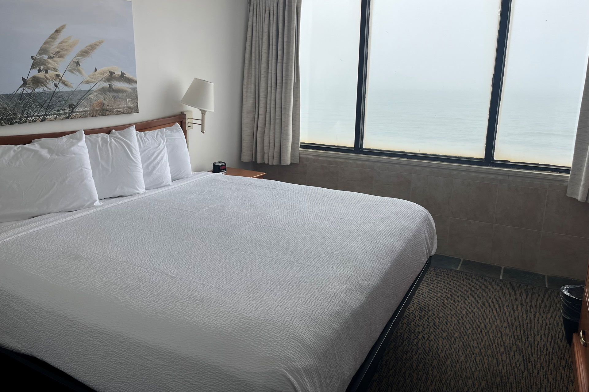 Four Sails Chesapeake King Bedroom with Ocean View